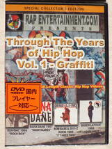 新品DVD★Through The Years of Hip Hop Vol.1 - Graffiti◆RUN DMC、DE LA SOUL ほか◆輸入盤／Made in Canada◆クラシック・ヒップホップ_画像1