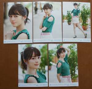乃木坂46 生田絵梨花 ジコチューで行こう! 選抜ver. Web限定 生写真 個別 5種コンプ