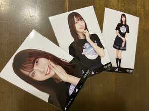 乃木坂46 弓木奈於 真夏の全国ツアー2021 Tシャツ 東京ver. 生写真 3種コンプ 弓木