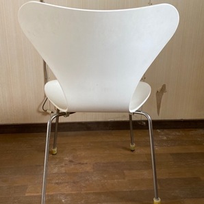 発送変更しました＊FRITZ HANSEN フリッツハンセン1 セブンチェア 2004年製 布張り ファブリック アルネ ヤコブセン ウッド 北欧の画像4