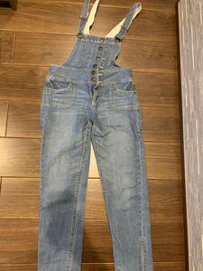 オーバーオール デニムオーバーオール サロペット