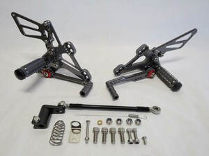 CBR650R CB650R 19-20 CBR650F CB650F 14-18 CNC 調整式 バックステップB 灰【bs-cbr650-3】