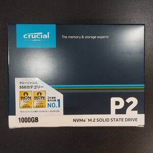 Crucial SSD P2シリーズ 1TB CT1000P2SSD8JP NVMe M.2(Type2280)