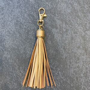 タッセル キーチェーン キーホルダー バッグチャーム