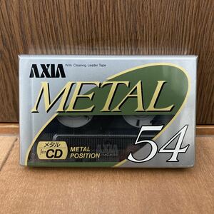 AXIA メタルカセットテープ 54 希少　★送料無料