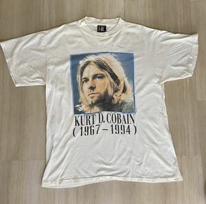  редкий 90's NIRVANA Kurt Cobain.. Vintage футболка оригинал niruva-na Cart ko балка nJerry Lorenzo