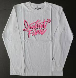 定価6800 新品 本物 INSTANT FAME ロング Tシャツ LT-19-S002-P-WT XL インスタントフェイム 5031