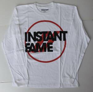 定価6800 新品 本物 INSTANT FAME ロングスリーブ Tシャツ LT-19-006 S インスタントフェイム 5022