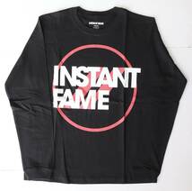 定価6800 新品 本物 INSTANT FAME ロングスリーブ Tシャツ LT-19-006 S インスタントフェイム 5026_画像1