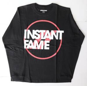 定価6800 新品 本物 INSTANT FAME ロングスリーブ Tシャツ LT-19-006 S インスタントフェイム 5026