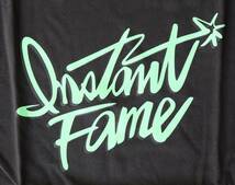 定価6800 新品 本物 INSTANT FAME ロング Tシャツ LT-19-S002-G-BK S インスタントフェイム 5014_画像2