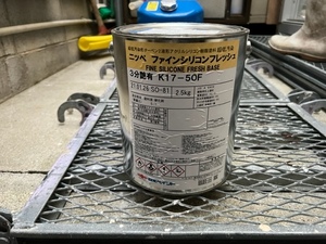 日本ペイント　ニッペ　ファインシリコンフレッシュ　17-50F　3分艶　塗料　塗装　ペンキ　溶剤　主剤のみ