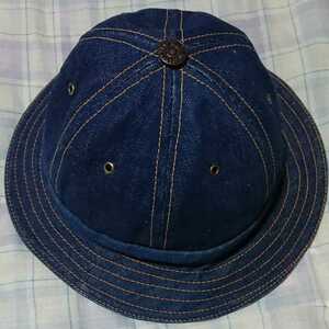 Винтажная джинсовая шляпа Levi's Orange Tag 70's Перепечатка Bucket Hat Showa Retro Hippie