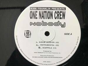 10枚落札で送料無料 // Kirk Franklin presents ONE NATION CREW // Nobody