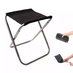 折り畳み式チェア　スツール　椅子　格納式　アルミニウム　屋外　キャンプ　旅行！
