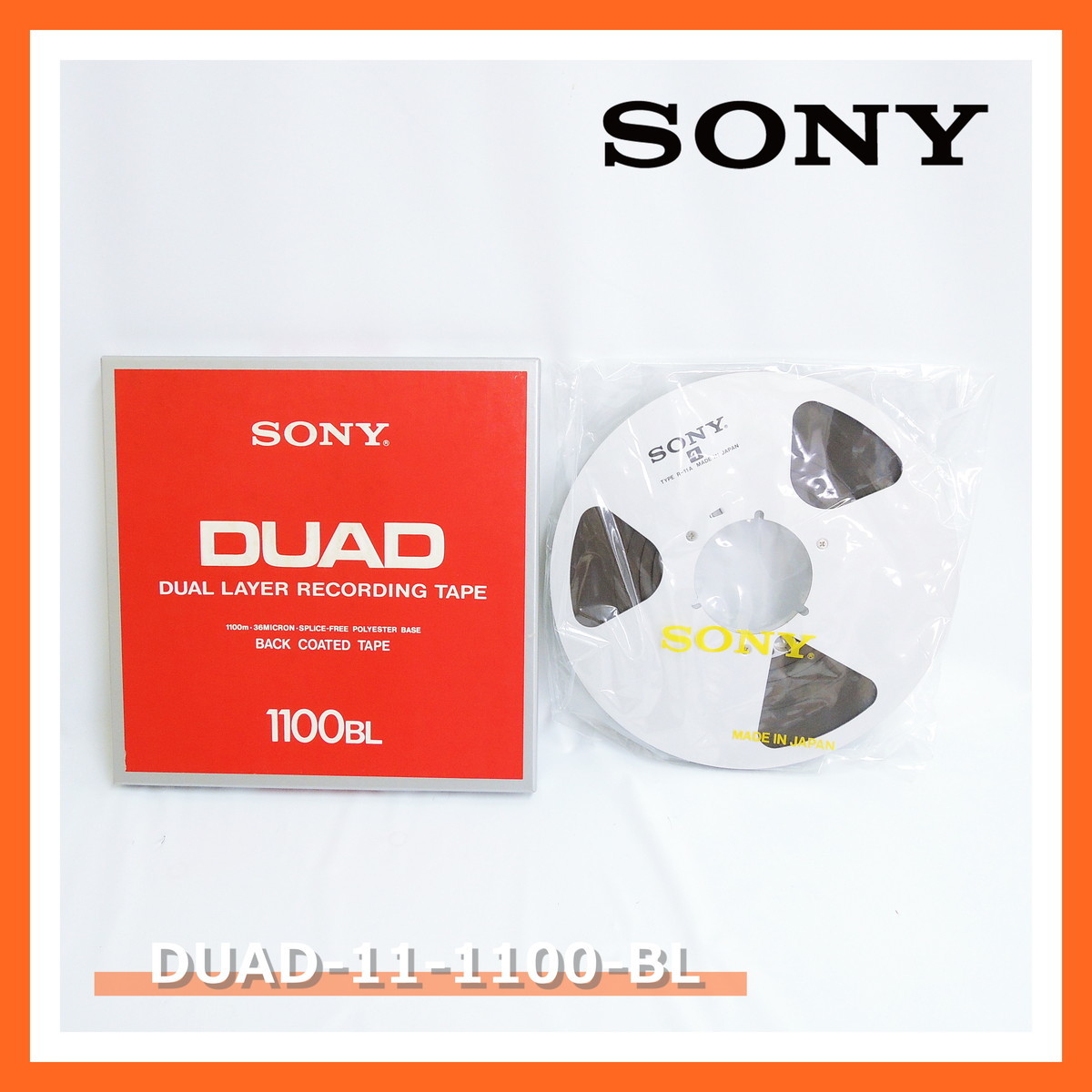 お買い得品 SONY オープンリールテープ DUAD 1100BL ④ sushitai.com.mx
