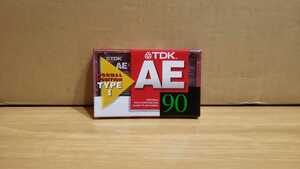 カセットテープ TDK AE90① カセット テープ CS2 新品 未開封品【規定サイズまで同梱可能】希少 レア