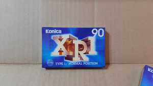 カセットテープ KONICA 90 ①カセット テープ CS2-132 新品 未開封品【規定サイズまで同梱可能】希少 レア