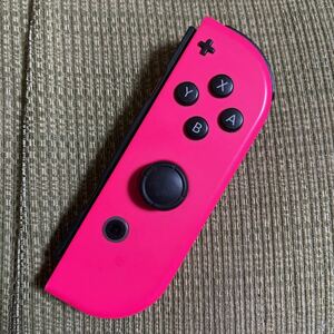 動作確認済み Nintendo Switch Joy-Con(Ｒ) ネオンピンク スプラトゥーンカラー ジョイコン Ｒ ＋ 右 任天堂 ニンテンドースイッチ