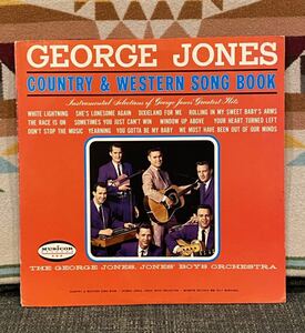 George Jones And The Jones Boys Orchestra LP Country & Western Song Book: Instrumental Selections Of George Jones' Greatest Hits