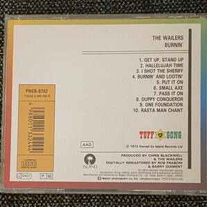 Bob Marley ＆ The Wailers 帯付CD Burnin‘ ボブ・マーリー バーニンの画像2