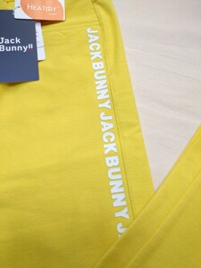 イエロー パンツ 4サイズ M ジャックバニー 新品 メンズゴルフウェア 秋冬
