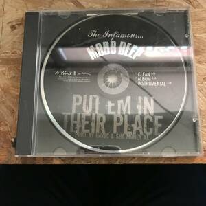 ●HIPHOP,R&B MOBB DEEP - PUT EM IN THEIR PLACE INST,シングル,RARE CD 中古品