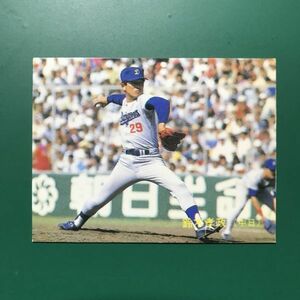 1988年　カルビー　プロ野球カード　88年　290番　中日　鈴木　　　【管理NO:4-14】