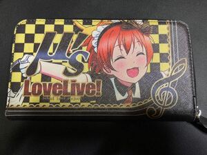 x 新品 ラブライブ 星空凛 グッズ ポスター ロングウォレット 長財布