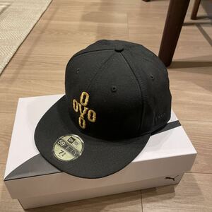 デッドストック サイズ 7-5/8 NEW ERA x OVO ブラック OCTOBER'S VERY OWN ニューエラ 59FIFTY キャップ 帽子 Supreme WTAPS シュプリーム