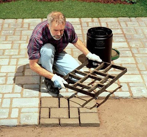 庭の舗装金型 DIY パス作成 手動舗装 セメントレンガツール 飛石ブロック舗装 