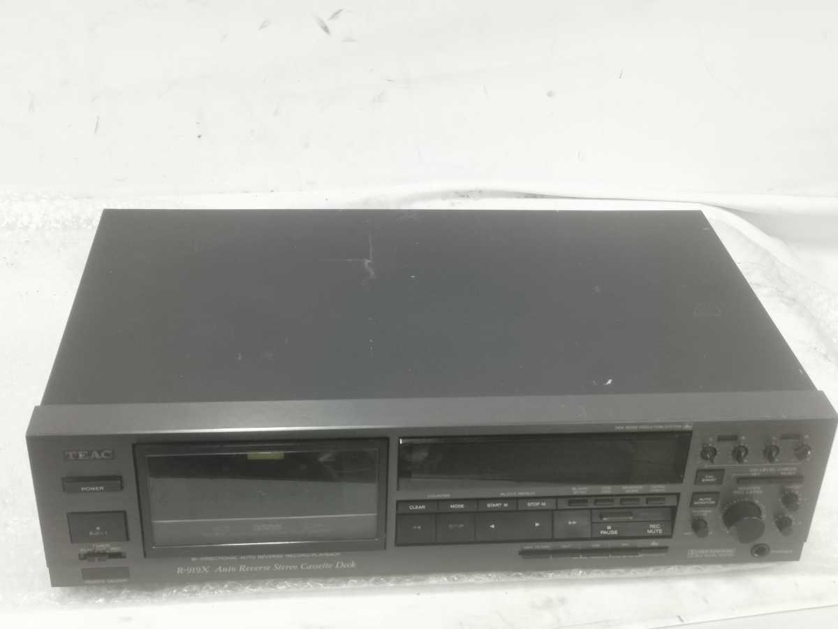 ☆TEAC ティアック W-990RX ダブルリバースカセットデッキ lram-fgr.ma