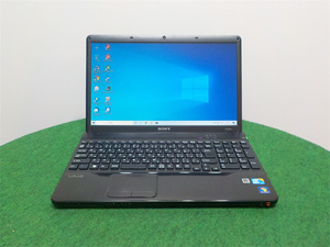 カメラ内蔵/中古/15.6型/ノートPC/Win10/爆速新品SSD256/4GB/COREi3 M370/SONY　VPCEB38FJ　新品無線マウス/HDMI/WIFI/テンキー/office搭載