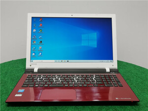 カメラ内蔵/中古/15型/ノートPC/Windows10/爆速新品SSD256/8GB/Cel　3205U/TOSHIBA　T45/RR　新品無線マウス MS office2019搭載