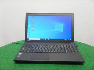 中古/15.6型/ノートPC/Win10/500GB/4GB/Celeron　1005M　/TOSHIBA　B453/J　MS Office2019搭載　