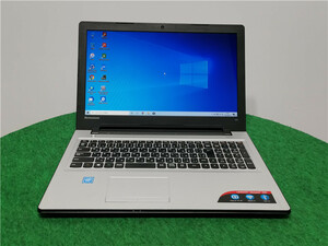 カメラ内蔵/中古/15.6型/ノートPC/Win10/1000GB/4GB/CEL　N3050/Lenovo　300-15IBR 　Office搭載/HDMI/無線WIFI/Bluetooth/テンキー