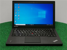 カメラ内蔵/中古/13.3型/ノートPC/Windows10/爆速SSD128GB/4GB/4世代i5/Lenovo　X240　Office搭載/HDMI/無線WIFI/Bluetooth/即使用可_画像1