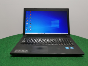 中古/カメラ内蔵/15型/ノートPC/Win10/500GB/4GB/CEL　1005M/Lenovo　B590 MS office2019搭載　動作良品