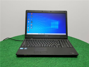 中古/15.6型/ノートPC/Windows10/爆速SSD256/4GB/Cel　B815/TOSHIBA　新品無線マウス/Office/無線WIFI/テンキー/搭載