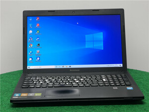 カメラ内蔵/中古/15.6型/ノートPC/Windows10/大容量HDD1TB/8GB/CEL　1005M/Lenovo　G500 Office搭載/HDMI/無線WIFI/テンキー