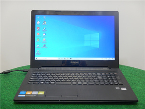 カメラ内蔵/中古/15.6型/ノートPC/Win10/爆速SSD256/4GB/AMD　E1-6010/Lenovo　G50-45 　新品無線マウスoffice搭載/HDMI/WIFI/テンキー/USB