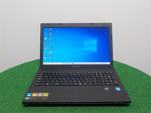 カメラ内蔵/中古/15.6型/ノートPC/Windows10/1000GB/4GB/CEL　1005M/Lenovo　G500　　MS office2019搭載　