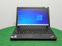 カメラ内蔵/中古/15型/ノートPC/Win10/320GB/8GB/Celeron　B800/Lenovo　E520　 　MS office2019搭載_画像1