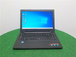 カメラ内蔵/中古/15.6型/ノートPC/Win10/SSD120GB/4GB/CEL　N3060/Lenovo　300-15IBR 　MS office2019搭載　動作良品