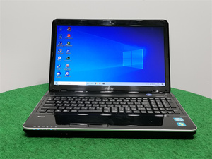 カメラ内蔵/中古/15型/ノートPC/Win10/爆速新品SSD256/8GB/3世代i3/FMV　AH35/L　新品無線マウス　MS office2019搭載