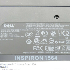 カメラ内蔵/中古/15.6型/ノートPC/Windows10/爆速新品SSD256/4GB/COREi3-M330/DELL 1564  MSoffice2019搭載 新品無線マウスの画像6