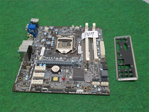 中古　マザーボード　ECS B85H3-M4 V:1.0 BIOSまで表示 　 現状品　詳細不明　 送料無料