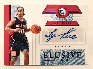 激レア名選手監督/25 Auto 18-19 Panini Cornerstones Tyronn Lue ティロン・ルー NBA 直筆 サイン Hawks バスケ ユニフォーム Clippers