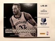 最高級版直書/49 Auto Black White 15 Panini Noir Jeff Green ジェフ・グリーン NBA 直筆 サイン Nuggets ナゲッツ ユニフォーム バスケ_画像2