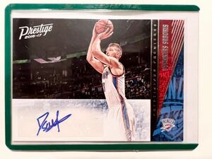 All-star RC Auto 16-17 Panini Domantas Sabonis ドマンタス・サボニス ルーキー サイン NBA ユニフォーム バスケ ペイサーズ Pacers OKC